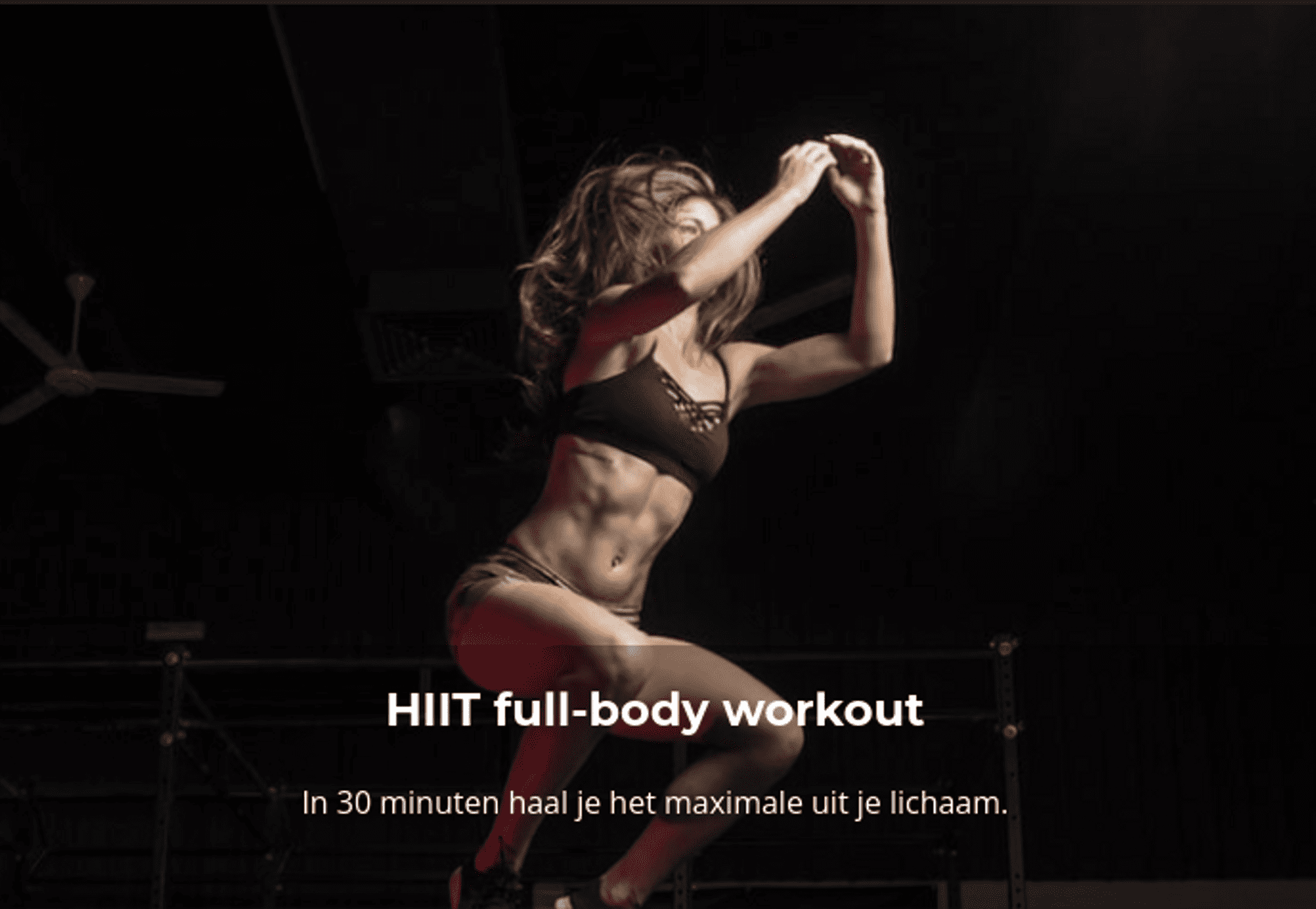 Workout pays off Maarssen