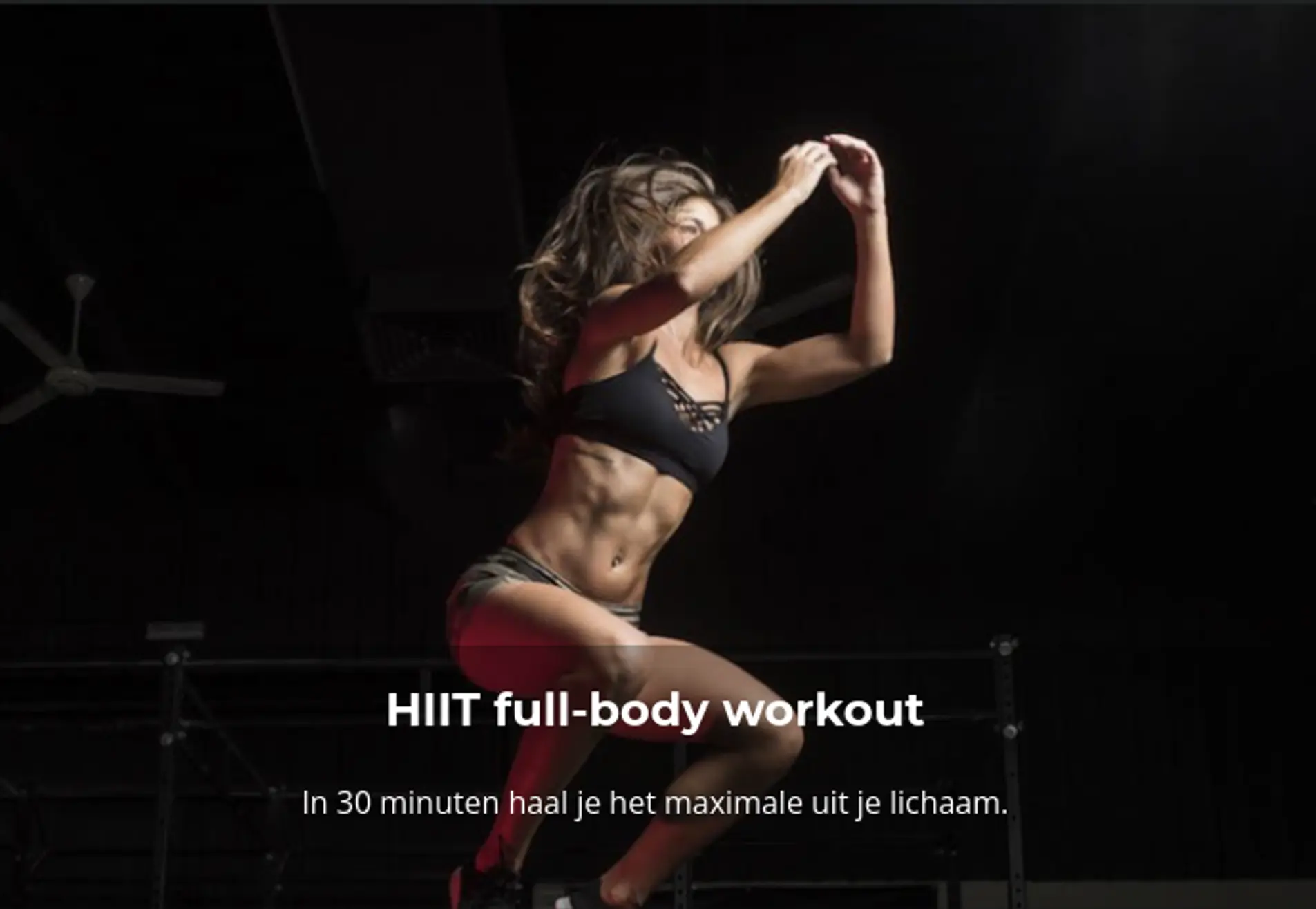 Workout pays off Maarssen